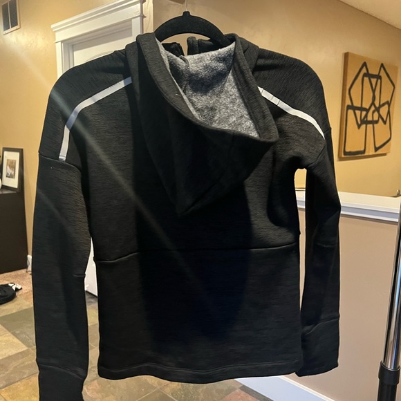 Black and grey Zella zip up hoodie! - Picture 2 of 2